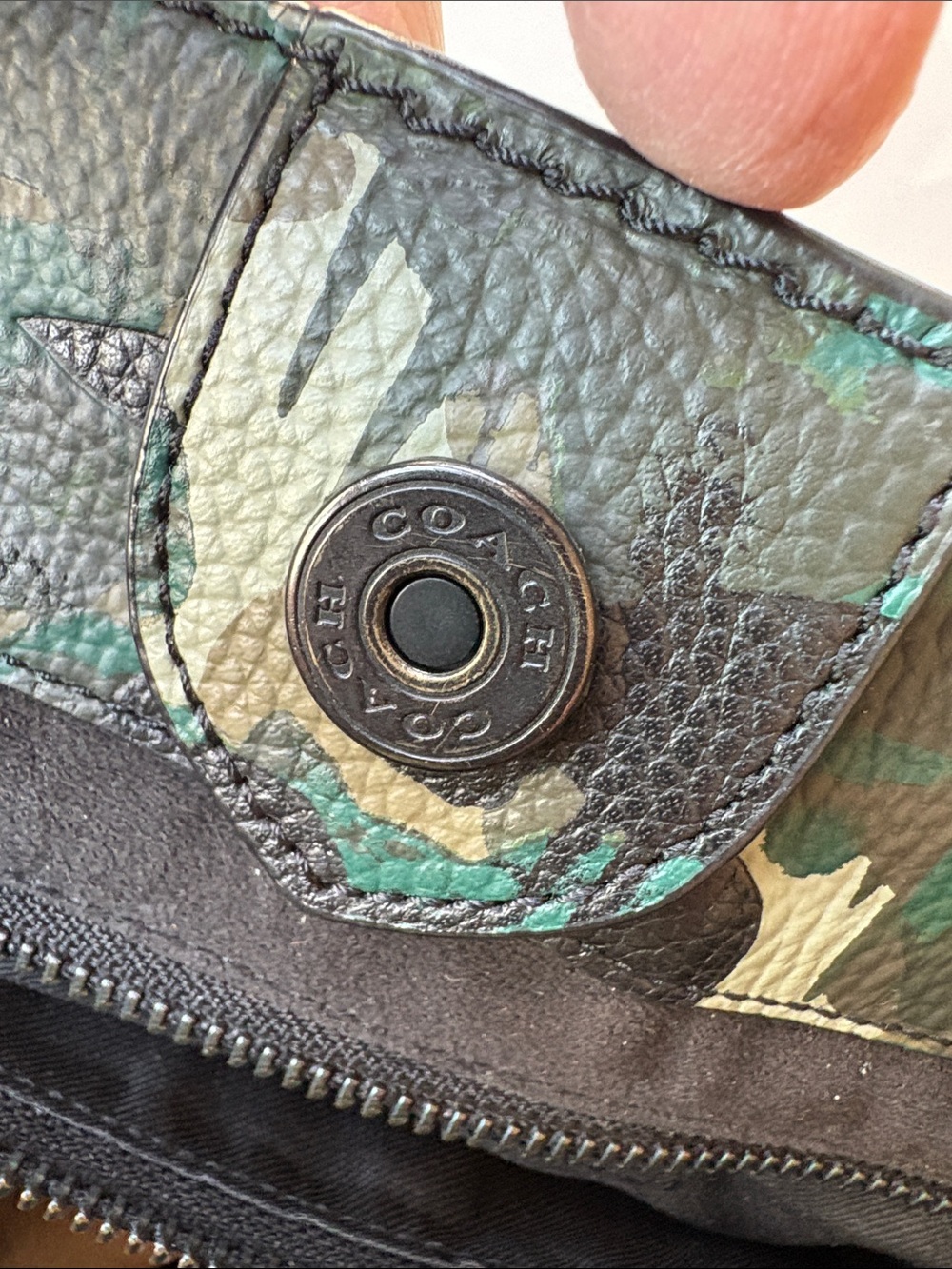 Coach Camouflage Shopper - Picture 8 of 8